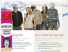 Tablet Screenshot of dobre-teksty.pl